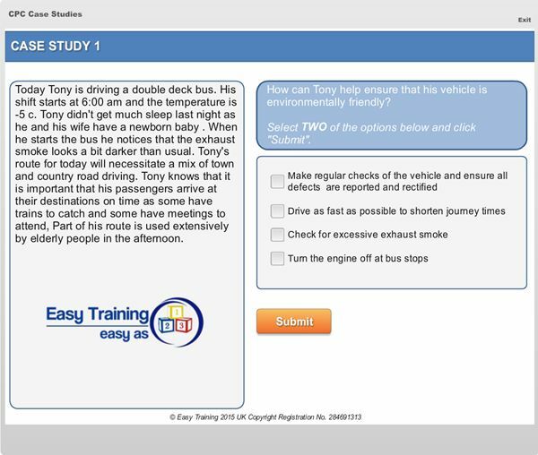 driver cpc theory test case studies examples